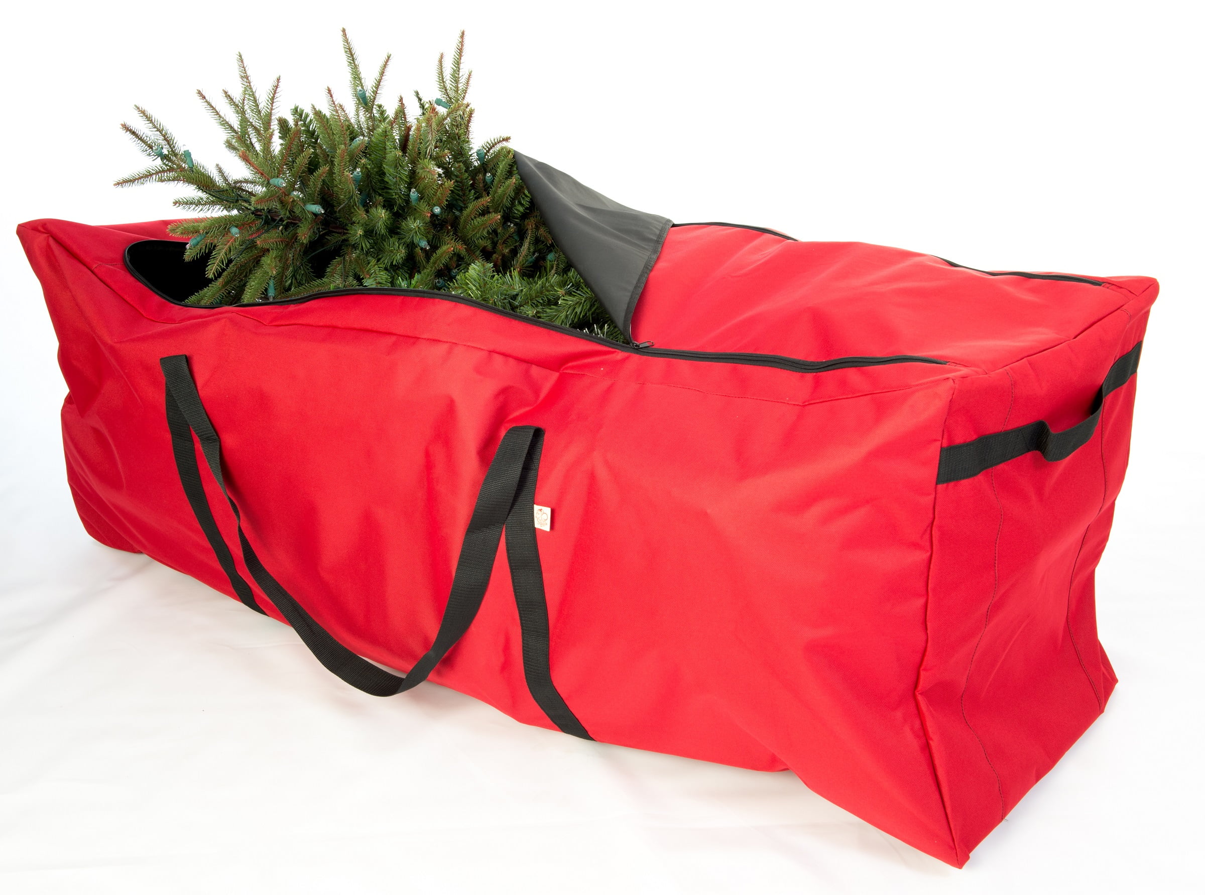 Rolling Artificial Christmas Tree Storage Duffle Bag Box For Up To 9' Heavy Duty 