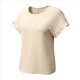thumbnail image 2 of Blusas de Verano para Mujer, Camisetas de Cuello Redondo y Corta, Camisas de Trabajo Informales con Textura, Blusas Holgadas Albaricoque XL, 2 of 7
