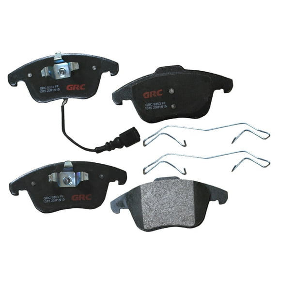 BALATA DELANTERA VW TIGUAN 09-14 PASSAT L5 12-14 (SEMIMETALICAS) GRC ULTRA GMD1375