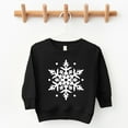 thumbnail image 4 of White Snowflake - Toddler Graphic Sweatshirt, 4 of 13