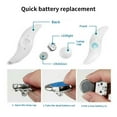 thumbnail image 5 of MesaSe Cycling Equipment Bicycle Wheel Light Hot WheeYTW Led Warning Spokes Light Mountain Bike S-Shaped Willow Leaf Light Blue, 5 of 6