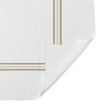 thumbnail image 6 of Creative Products Beige and White Letter M Monogrammed 71x74 Shower Curtain, 6 of 7
