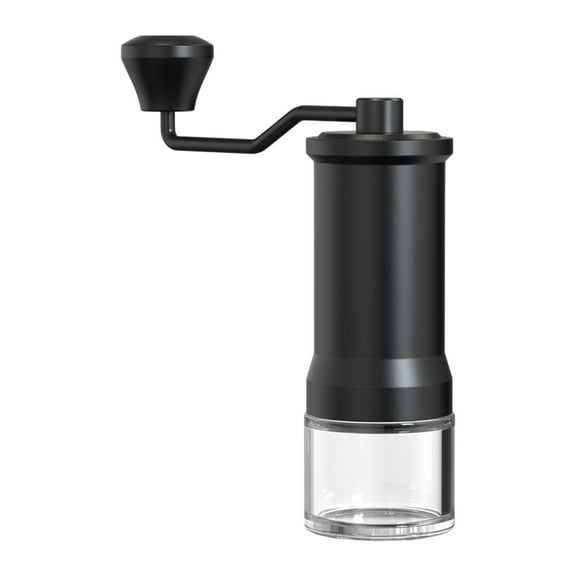 Manual Coffee Grinder with Hand Crank - Manual Coffee Grinder, Stainless Steel Conical Burr Hand Coffee Grinder Mill, Adjustable for Fine/Coarse Grind, Perfect for Home and Camping