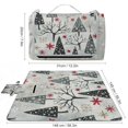 thumbnail image 2 of Awypu Square Picnic Mat Foldable for Camping,Park, Beach,Grass,Outdoor Picnic Blanket 58.3x58.3in, 2 of 6
