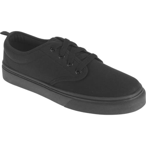 walmart boys black shoes