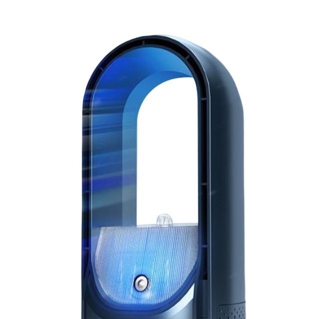 Ventilador De Mesa Ventilador de mesa sin aspas Ventilador de refrigeración por aire USB de 5 W para viajes en la oficina en el hogar (azul) Ndcxsfigh Libre de BPA