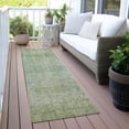thumbnail image 3 of Dalyn Rugs Machine Washable Indoor/Outdoor Chantille ACN2087 Green 2'3" x 7'6" Runner Rug, 3 of 7