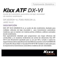 thumbnail image 2 of Aceite Sintético para Transmisión Automática, Kixx ATF DX-VI, 1l, 2 of 7