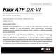 thumbnail image 2 of Aceite Sintético para Transmisión Automática, Kixx ATF DX-VI, 1l, 2 of 7