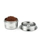 Capsules de Café Capsules de Café Rechargeables en Acier Inoxydable avec Brosse à Cuillère pour Machines Espresso K-fee – image 3 sur 7
