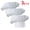WHITE, variant on 3pcs High22cm Cook Hat White Chef Hat Food service Kitchen Work Cap Hotel Restaurant Canteen Bakery Baker Household Cooking Cap