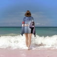 thumbnail image 2 of Hermanastros Toalla de playa de secado rápido con diseño temático, regalo para mujeres y niñas, ideal para cumpleaños, fans, amantes de la música, uso en la playa o al aire libre, 78 × 150 cm, 2 of 6