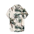 thumbnail image 2 of Njoeus Tee Shirts Mens Workout Shirts For Men Mens Hawaiian Shirts Palm Tree Floral Short Sleeve Button Up Shirts Men Big & Tall Casual Summer Beach Shirts Mens Clothing S-5Xl Funny Shirts Summer Savi, 2 of 5
