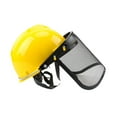 thumbnail image 3 of Casco Forestal Strade Fareast Limited Protector Facial de Malla Ajustable Amarillo, 3 of 8