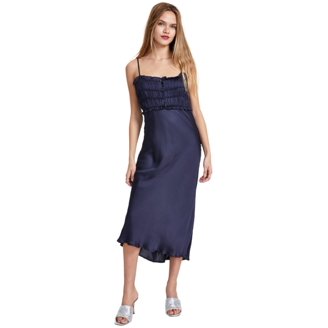 Alfani Tank Fit Flare Midi Dress Deep Black L - Walmart.com