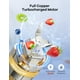 thumbnail image 2 of Batidora de batidos Ganiza GB06 900 W, 14 unidades con 3 tazas de 700 ml, color gris, 2 of 8
