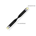 thumbnail image 4 of Teléfono móvil Disco duro Flexible Cable adaptador USB flexible Senderismo Carga rápida Cable convertidor portátil Accesorio para computadora Juegos de teclado y mouse para computadora Tipo 1, 4 of 6