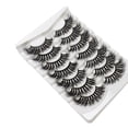 thumbnail image 1 of Visland 7 Pairs False Eyelashes Natural Dramatic Long Fluffy Wispy Fake Volume Eyelashes Extension Makeup Tool for Party, 1 of 8