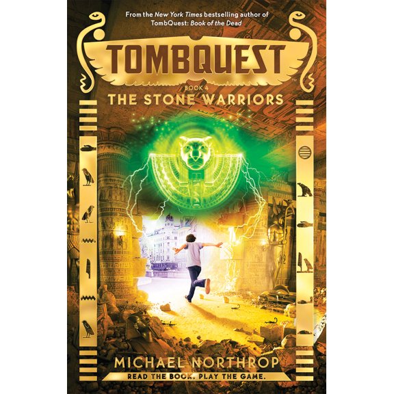 Pre-Owned The Stone Warriors (Tombquest, Book 4): Volume 4 (Hardcover) 0545723418 9780545723411