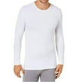 thumbnail image 1 of Mens Heat Plus Crew Neck Baselayer Top, White, Medium, 1 of 3