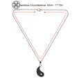 thumbnail image 5 of Luxtrada Yin Yang Friend or Couple Bracelet Couple Necklace Set, 2 Pieces Matching Yin Yang Adjustable Cord Bracelet, 2 Pieces Yin Yang Couple Pendant Necklace Chain for Couple, 5 of 10