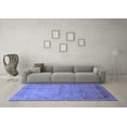 thumbnail image 3 of Ahgly Company Indoor Rectangle Oriental Blue Industrial Area Rugs, 5' x 8', 3 of 4