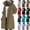 #03 Army Green, variant on Women's Trench Jackets Plus Size Casual Long Rain Jacket Fashion Hooded Oversized Windbreaker Coats ,3XL,#03 Brown