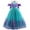Mint Green, variant on Toddler Girls Princess Dress Cosplay Costumes Children Wedding Clothing(5-6 Years)