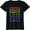 Black, variant on Kindness Peace Equality Rainbow Flag for Pride Month Short Seelve T-Shirt