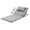 Grey, variant on Folding Bed with Mattress, Portable Foldable Guest Bed with Memory Foam, Twin Size Rollaway Bed on Wheels for Adults, Sturdy Metal Frame, 75 x 38 Inch