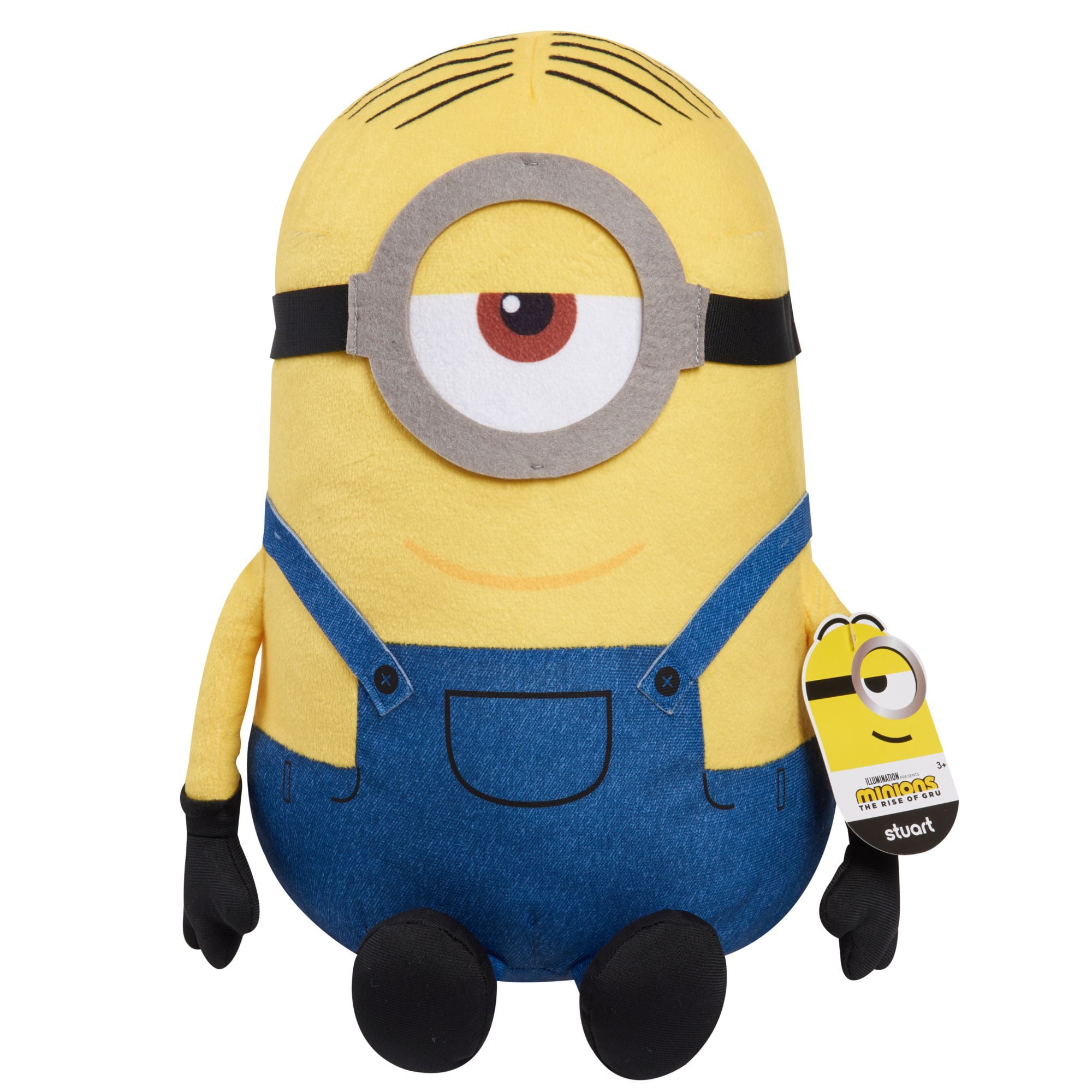 Just Play Minions 2 Over 12 Tall Jumbo Plush Toys Bob Walmart Com
