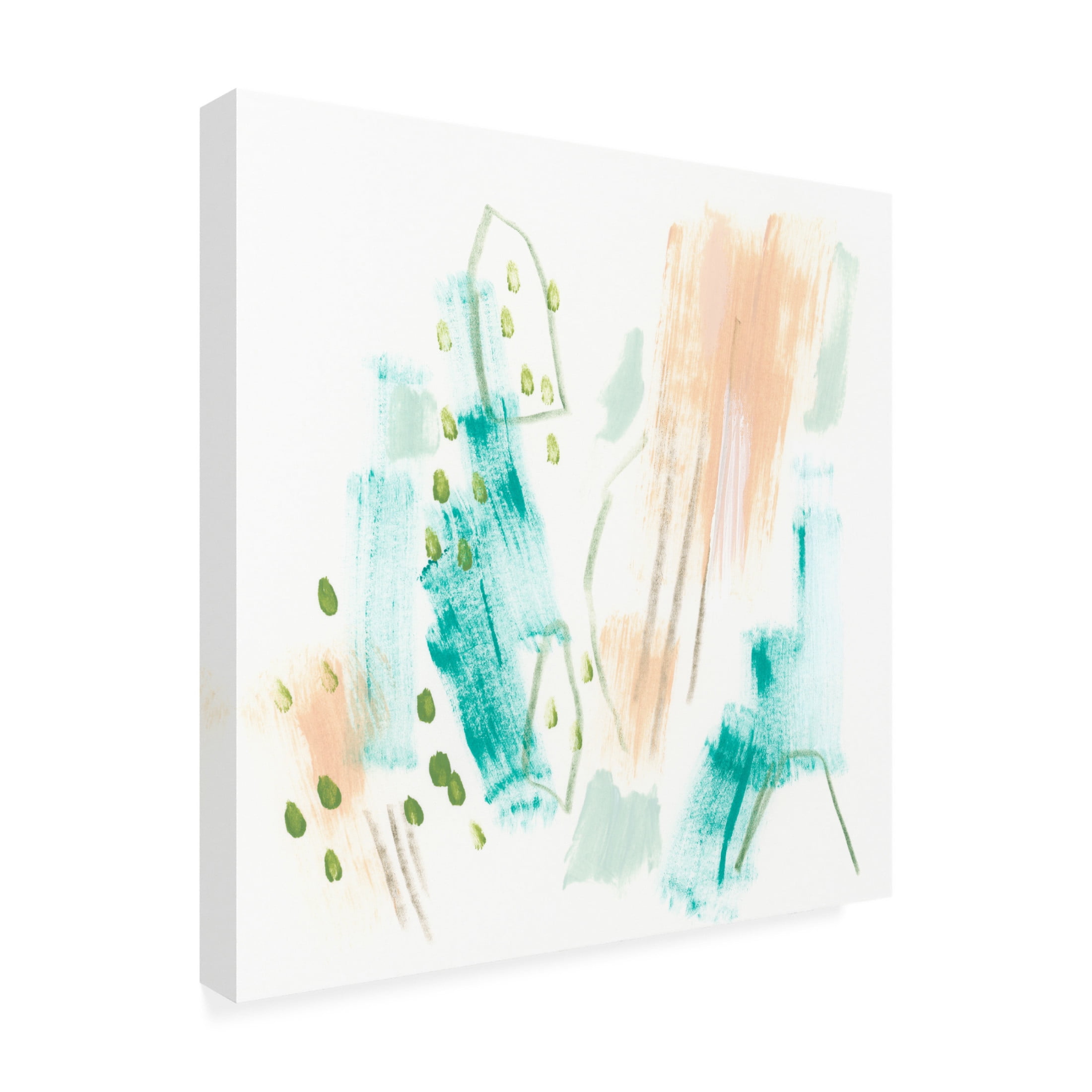 Trademark Fine Art June Erica Vess  Counting House II Canvas Wall Art