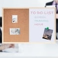 thumbnail image 3 of Bulletin Board, Cork Board Versatile Self Healing  for Homes Classrooms Dorms, 3 of 7