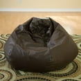 thumbnail image 3 of Gold Medal Extra Large 140" Purple Faux Leather Bean Bag, 3 of 6