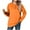 Orange, variant on cfhntfmh Women's Sweatshirt Casual Long Sleeve Tunic Henley Tops Loose Comfy Button Shirts Pullover Fall Winter Outfits（Wine,X-Large)