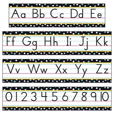 12 Mini Hearts Trend Enterprises T-8771 5.5 x 12 in. I Heart Metal Alphabet Mini Bulletin Board Set ()