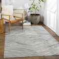 thumbnail image 2 of Hauteloom Wauzeka Living Room, Bedroom Area Rug - Contemporary - Cream, MediumGray, Dark Red - 5' x 8', 2 of 9
