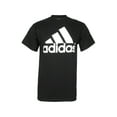 thumbnail image 2 of Adidas Men's Short Sleeve Essential Logo Graphic Crew Neck T-Shirt White Red XL, 2 of 2