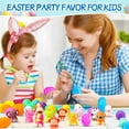 thumbnail image 6 of Prefilled Easter Eggs, 24 Count Plastic Eggs With Animal Squishy Toys, Easter Egg Hunt Supplies, Basket Stuffers, Goodie Bag Fillers, Classroom School Prize Pack, 6 of 7