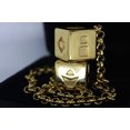 thumbnail image 1 of Smuggler's Dice Preciso Acero Inoxidable Chapado en Oro Dados Solo Deluxe - Brillante con Custom 3d Stuff Custom 3d Stuff, 1 of 2
