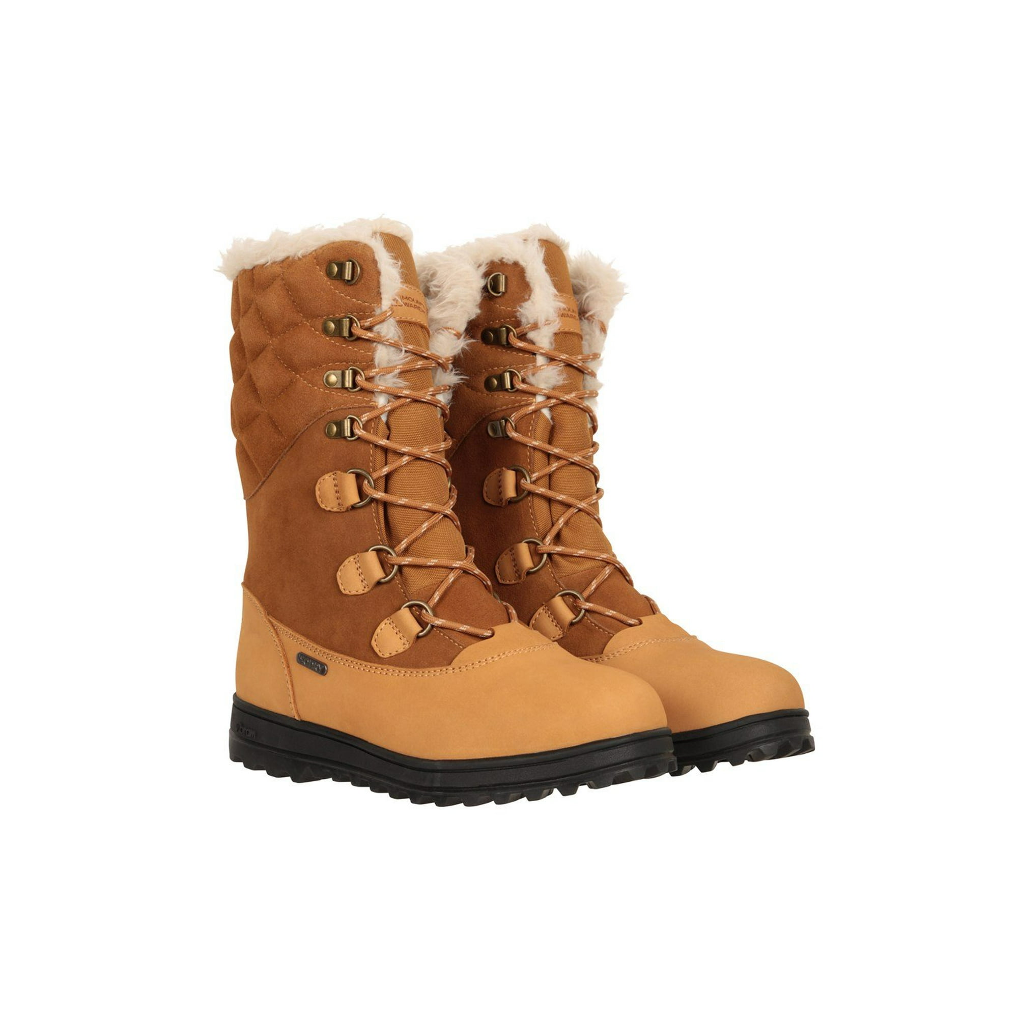 Mountain Warehouse Womens Vostock Snow Boots Ladies Waterproof Warm Winter Shoes Walmart