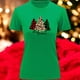 thumbnail image 3 of Playera Blusa Con estampado de Pinos De Navidad Merry Christmas Color Verde Talla Grande Marca Emil SaEs, 3 of 4
