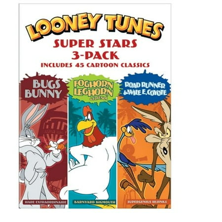 Looney Tunes Super Stars 3-Pack: Bugs Bunny / Foghorn Leghorn & Friends / Road Runner & Wile E. Coyote
