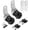 Black -2 Pack, variant on 10 Pack Cabinet Lock with Keys, 1-1/8” RV Storage Locks Keyed Alike, RV Locks for Storage Door, Camper Cabinet Door Toolbox Lock RV Cam Locks with Manual