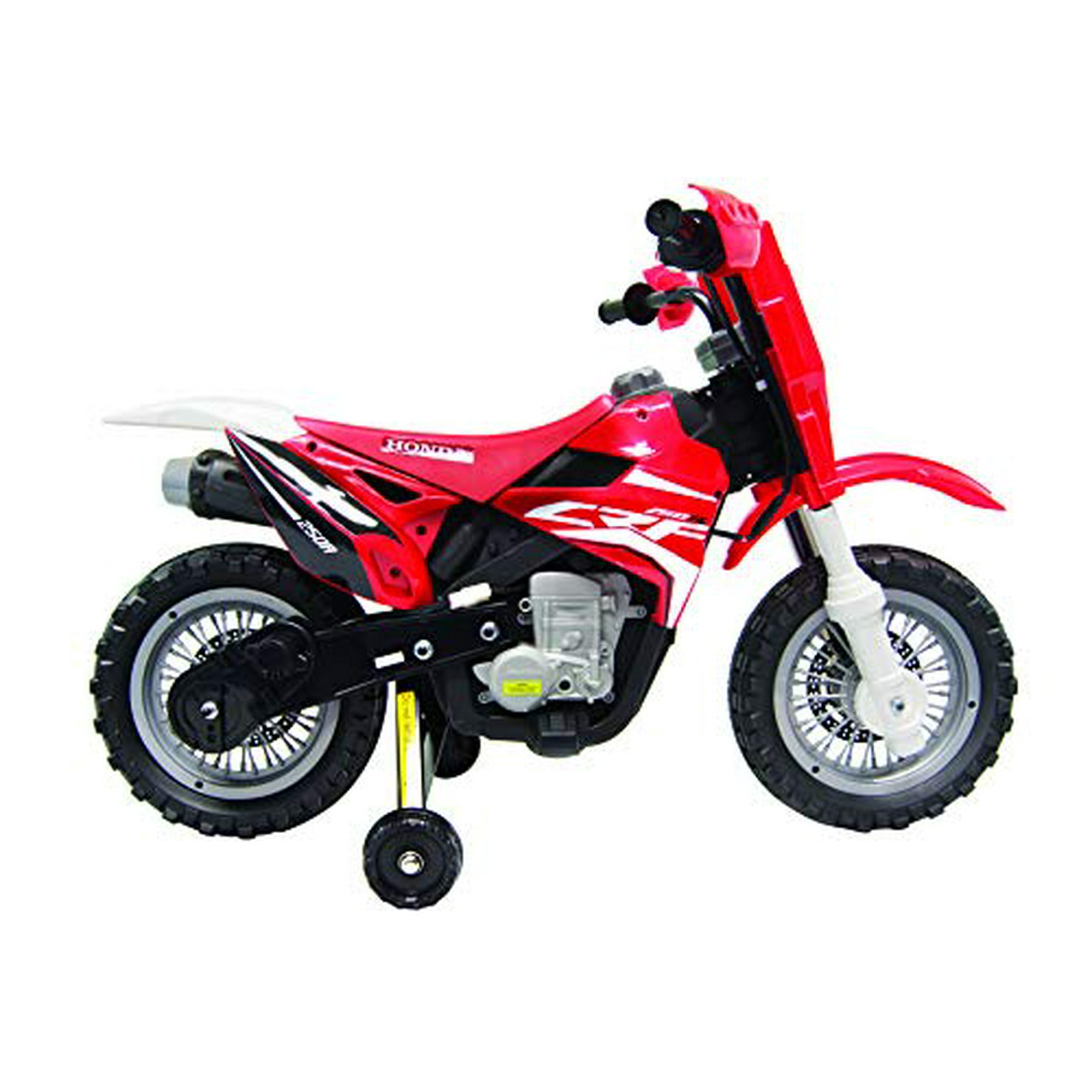 Best Ride On Cars Honda CRF250R Dirt Bike 6V Red Walmart