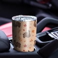 thumbnail image 4 of 30oz Happy Thanksgiving Day Tumblers Stainless Steel Tumbler with Lid and Straw,Vacuum Insulated Double Wall Travel Tumbler Cups Mug with Cleaning Brush for Coffee,Tea, 4 of 7