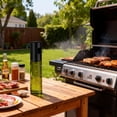 thumbnail image 4 of Oil Sprayer for Cooking Light-Proof Olive Oil Sprayer Mister with Scale, 100ml Olive Oil Spray Bottle 304 Stainless Steel Black Head for Air Fryer Salad BBQ Baking Kitchen Gadgets, 4 of 4