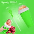 thumbnail image 4 of Taza para hacer granizados – DIY Magic Slushy Maker Squeeze Cup, taza portátil para batidos para hacer jugos, leche y helado, taza de silicona de doble capa con pajita para amigos, regalos familiares, 4 of 5