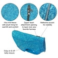 thumbnail image 3 of Kurgo Core Dog Sweater, Knit Dog Sweater With Fleece Lining, Heather Blue, X-Small, 3 of 11