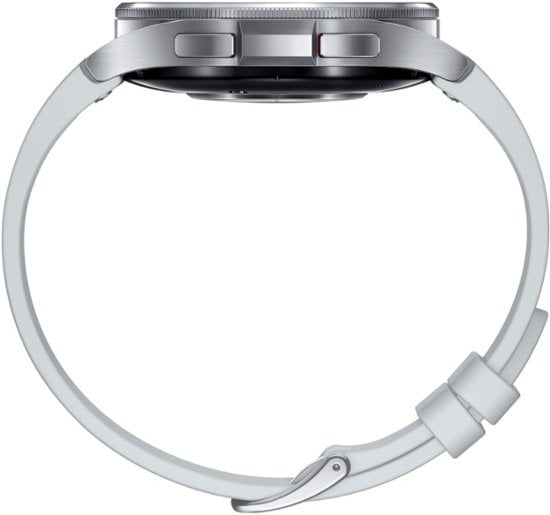 Pre-Owned Samsung Galaxy Watch6 Classic Smartwatch 47mm Bluetooth + LTE Silver SM-R965 (Good)